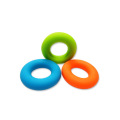 Food Grade Finger Strength Ring Exercise Silicone Rubber Hand Grip